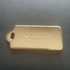 COACH キーホルダー チャーム メタル　ゴールドのサムネイル