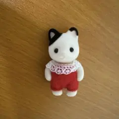 シルバニア チャコールネコの赤ちゃん ネコ　赤ちゃん　シルバニア