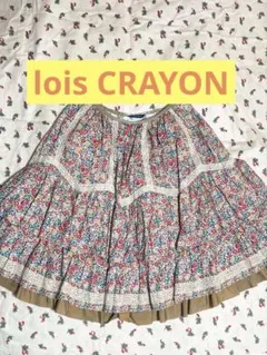 Lois CRAYON 花柄 フレアスカートのサムネイル