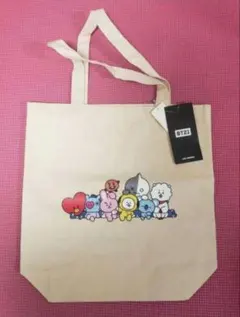 【新品未使用】BTS bts BT21 bt21 トートバッグのサムネイル