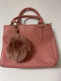 ハニーズ　ハンドバッグ　ショルダーバッグ　2WAY ピンク