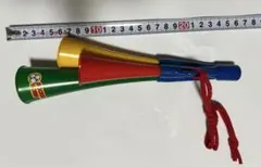サッカー　3連メガホン 応援グッズ 昭和