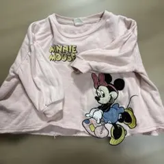 ミニーマウス プリント トップス 90