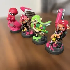 スプラトゥーン　アミーボ　4体セット