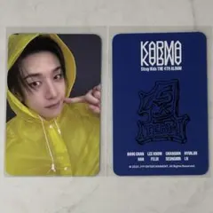 straykids スキズ バンチャン KARMA ユニホーム トレカ ①