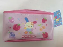 ウサハナ バニティポーチ 化粧ポーチ サンリオ いちご フルーツ