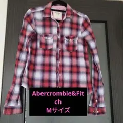 Abercrombie & Fitch チェック柄シャツ Mサイズ