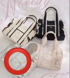 nice claup ノベルティ　トートバッグ