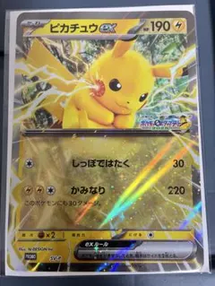 1枚】ジャンボカード「ピカチュウex」 ポケモンメガスタンプラリー