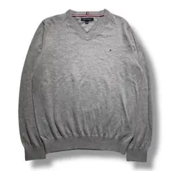 F1503　【即購入OK】　TOMMY HILFIGER　コットンニット　L