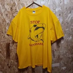 USA古着　FRUIT OF THE LOOM イエロー Tシャツ 3XL