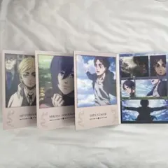 【匿名発送】進撃の巨人 一番くじ F賞 G賞 メモリアルカード 最後の戦い