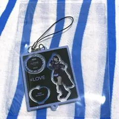 ＝LOVE 8周年ライブ ミニくじVol.2『野口衣織 黒衣装 ストラップ』