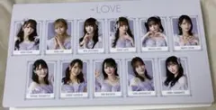 LOVE イコラブ ミニフォトカードアルバム 5周年 イコールラブ 生写真
