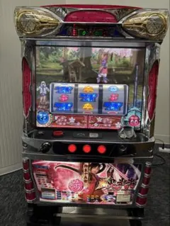 ✨美品✨ パチスロ 新鬼武者 茜パネル 5号機実機 設定キーコイン不要機付き