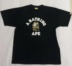 A BATHING APEの黒Tシャツ