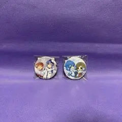 北海道バター飴　缶バッジ　KAITO MEIKO