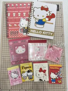 まとめ売り☆ハローキティ サンリオ メモ帳 9点セット