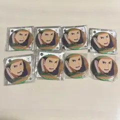 ハイキュー　澤村大地　一番カフェ　缶バッジコレクション　8点セット　匿名発送