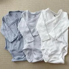 H&M ベビー肌着セット 3枚組 オーガニックコットン