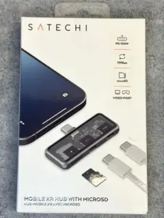 Satechi 3-in-1 USB-CモバイルハブmicroSDカードリーダー