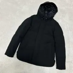 ♦︎新品同様♦︎コムサイズム♦︎黒 フード付き♦︎ダウンジャケットのサムネイル