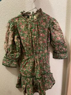 bonjour 花柄ワンピース 2Y