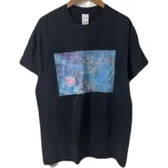 GILDAN グラフィックTシャツ bathroom M 黒 古着 ボロTのサムネイル
