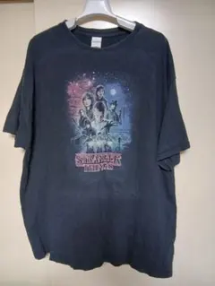 公式 XXLサイズ ストレンジャーシングス Tシャツ イレブン ブラック 