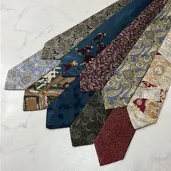 ネクタイ　柄物　10本セット　古着
