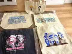 黒子のバスケキャラクターイラスト トートバッグセット