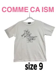 COMME CA ISM ホワイト Tシャツ サイズ9