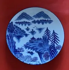 ⭐︎希少⭐︎昭和レトロ•絵皿•大皿•有田焼•華山窯•ビンテージ美品