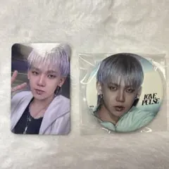 TREASURE ヒョンソク LOVE PULSE 缶バッチ トレカ