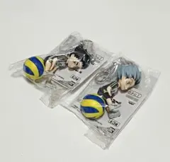 ハイキュー　梟谷　プチっとのりマスvol.4　２点セット