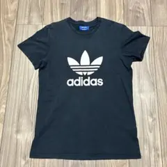 adidas 黒 Tシャツ 3ストライプ