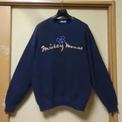 ビンテージ 90s 東京ディズニーランド 刺繍 ミッキーマウス スウェット