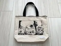 ムーミン×メルローズクレール ファスナー付きトートバッグ（リンネル付録）