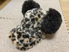 ディズニー ミッキーヒョウ柄キャップ