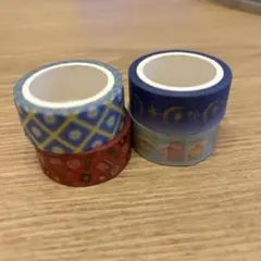 マスキングテープ 4個セット デザイン多彩