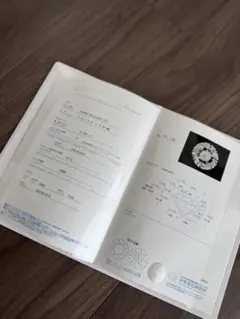 鑑定書付き　ダイヤモンド　0.550ct ネックレス