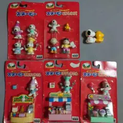 タカラ スヌーピー となかまたち フィギュア 5点セット レトロ玩具 希少