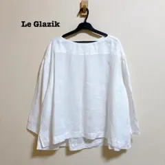 美品 ルグラジック リネン100％ プルオーバー ブラウス ゆったりのサムネイル
