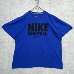 G27 90s NIKE バスケットボール ロゴTシャツ XL ヴィンテージ