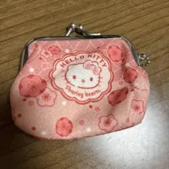 ハローキティ がま口 小銭入れ ピンク