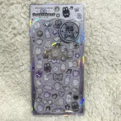 光るジュエルプチドロップシール　ストーン付き　ボンボンドロップ　シロクロドロップ