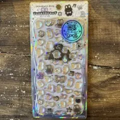 【正規品】光るジュエルプチドロップ　しろくろドロップ　ストーン付き