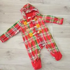 くまのプーさん　カバーオール　ロンパース　アウター　70