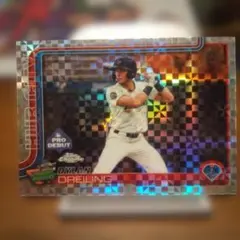 topps pro debut DYLAN DREILING x-fractor