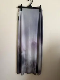 JEANASIS☆今季新作☆グラフィックシアースカートパープル系新品未使用タグ付